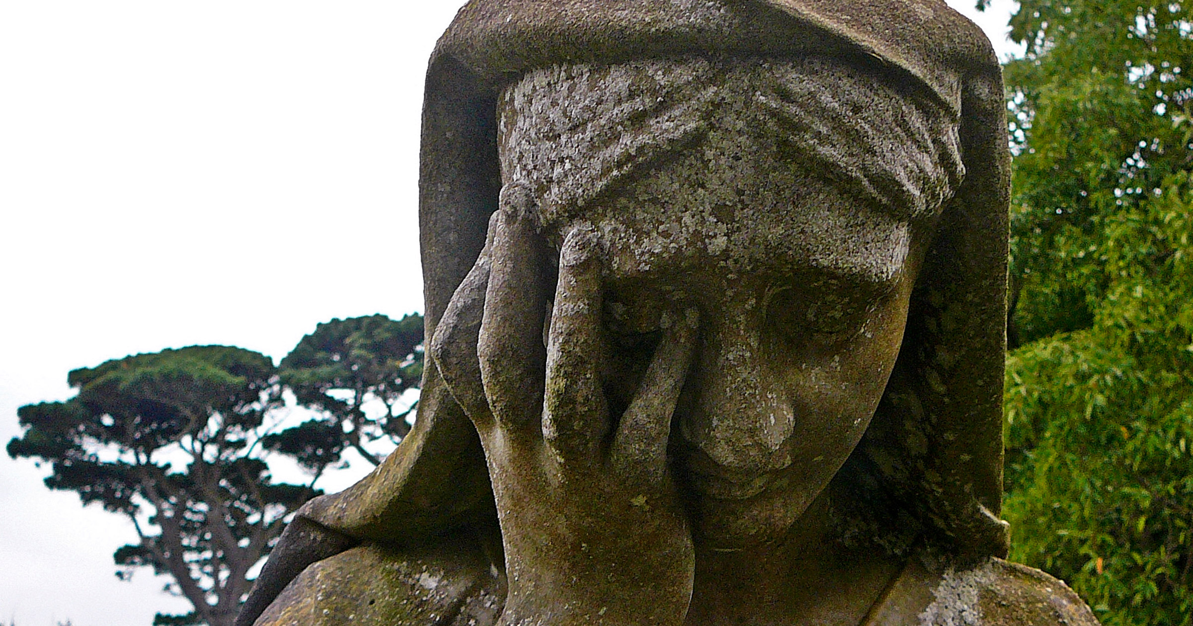 Mourning Statue