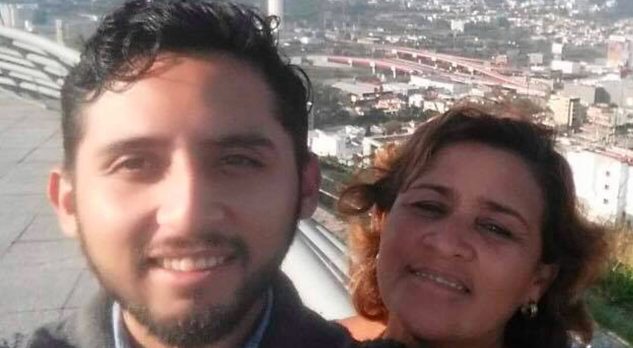 Yadira e filho